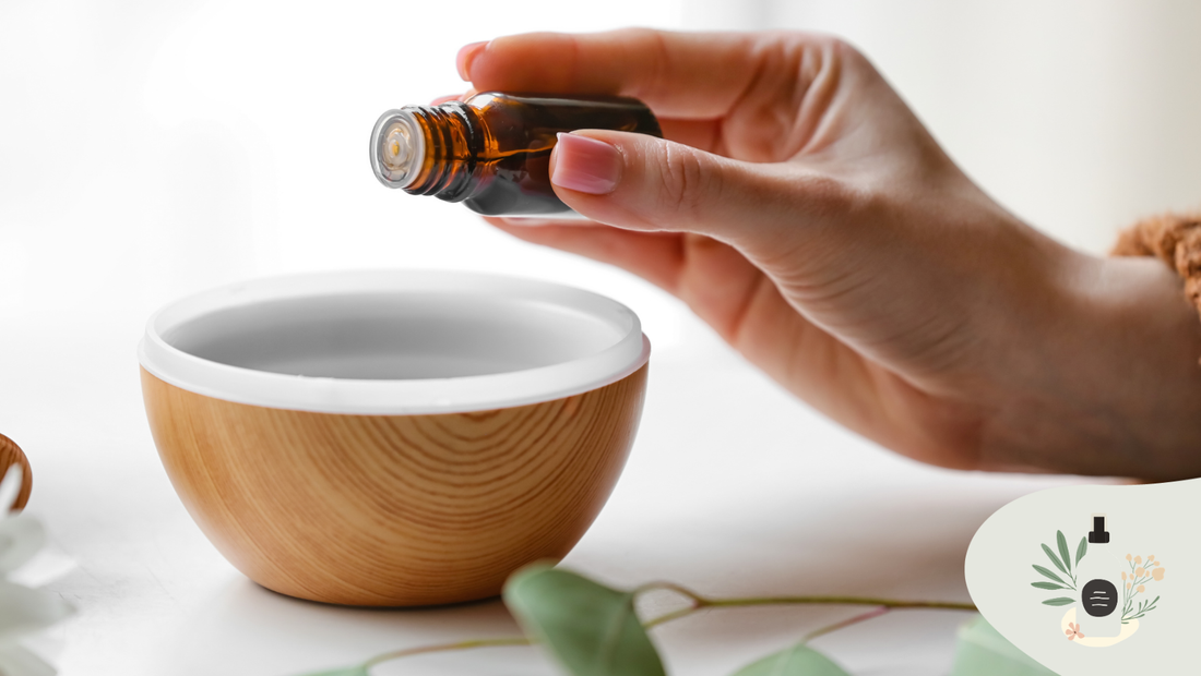 Hoeveel druppels etherische olie gebruik je in een diffuser?